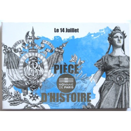FRANCE - Blister - 50 euros - Pièce d'histoire - 14 juillet 1790 - 2019