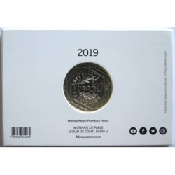 FRANCE - Blister - 50 euros - Pièce d'histoire - 14 juillet 1790 - 2019