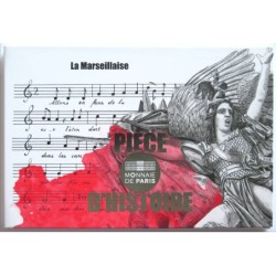 FRANCE - Blister - 50 euros - Pièce d'histoire - La Marseillaise - 2019