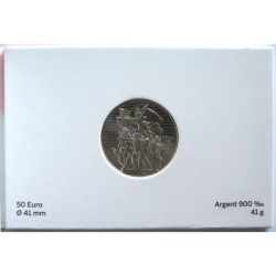 FRANCE - Blister - 50 euros - Pièce d'histoire - La Marseillaise - 2019
