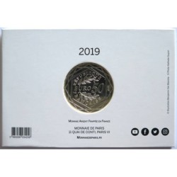 FRANCE - Blister - 50 euros - Pièce d'histoire - La Marseillaise - 2019