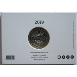 FRANCE - Blister - 50 euros - Pièce d'histoire - Drapeau Français - 2019