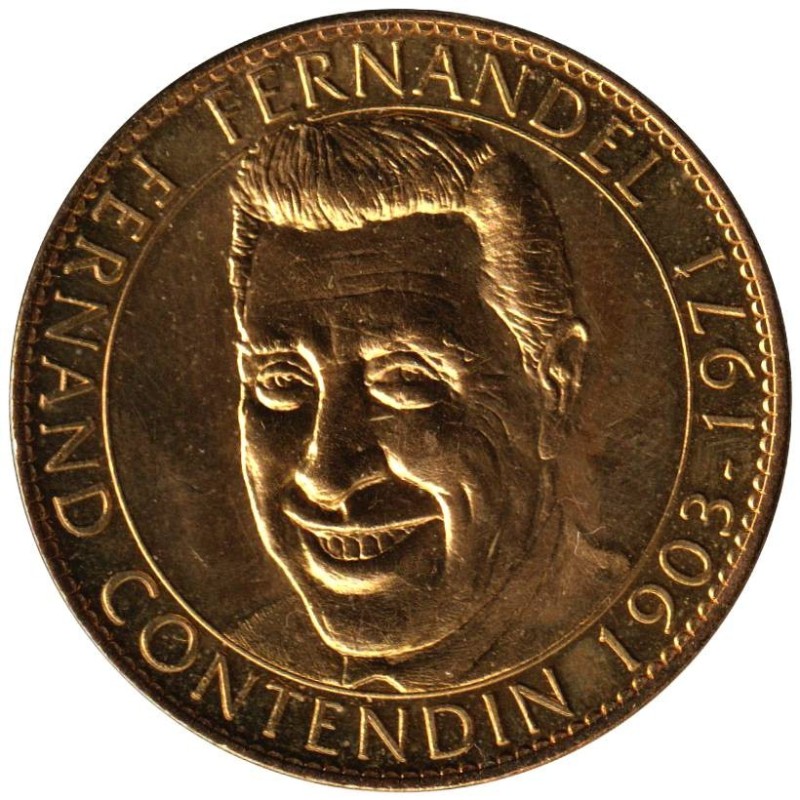 13- Marseille - Fernandel - Portrait souriant - 2009