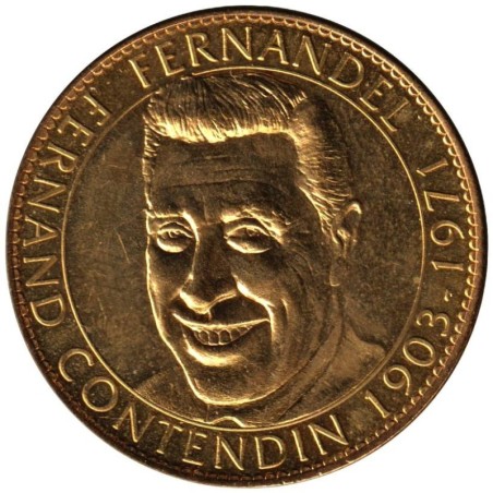 13- Marseille - Fernandel - Portrait souriant - 2009