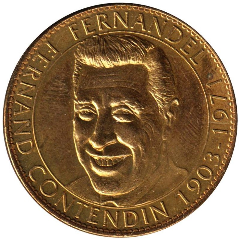 13- Marseille - Fernandel - Portrait souriant - 2009