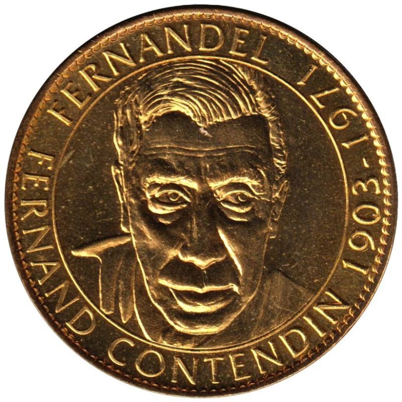 13- Marseille - Fernandel - Portrait de face - 2009