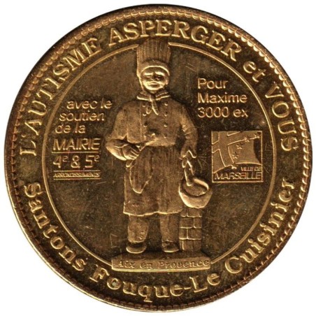 13- Marseille - AAV - Santons fouques - Le cuisinier - 2010