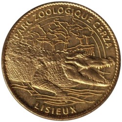 14- Hermival-les-Vaux - Basilique - Parc Cerza -Le crocrodile - 2010