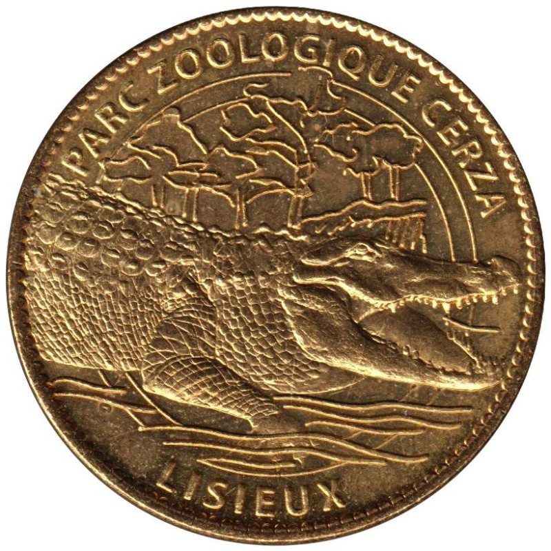 14- Hermival-les-Vaux - Basilique - Parc Cerza -Le crocrodile - 2010