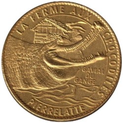 26- Pierrelatte - La ferme aux crocodiles - Gavial du Gange - 2011