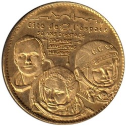 31- Toulouse - Cité de l'espace - Gagarine Amstrong Haignere - 2007