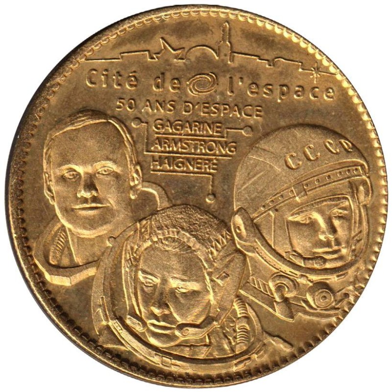 31- Toulouse - Cité de l'espace - Gagarine Amstrong Haignere - 2007