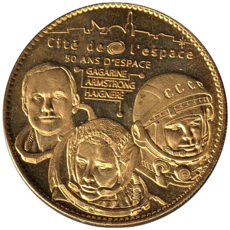 31- Toulouse - Cité de l'espace - Gagarine Amstrong Haignere - 2008