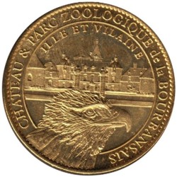 35- Pleugueneuc - Château et parc zoologique - Un rapace- 2010