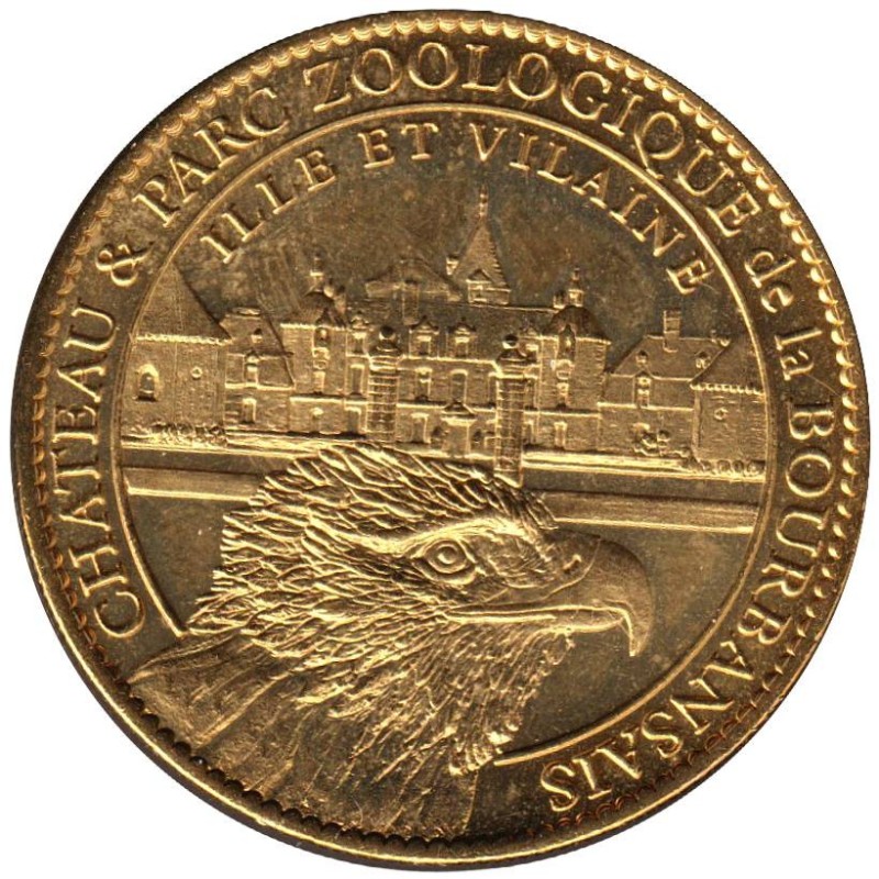 35- Pleugueneuc - Château et parc zoologique - Un rapace- 2010