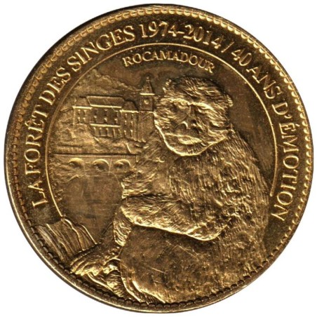 46- Rocamadour - La forêt des singes- 40ans d'émotion - 2014