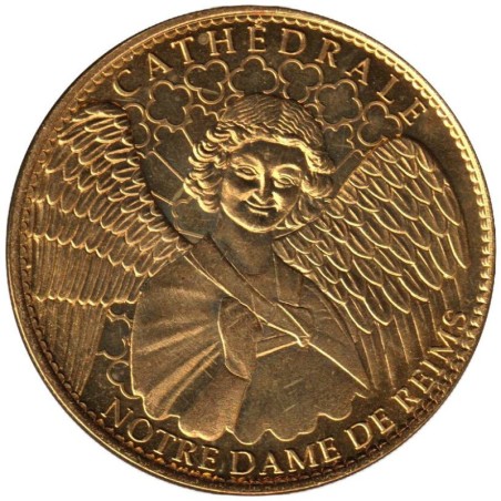 51- Reims - Cathédrale Notre-Dame de Reims - L'ange - 2007