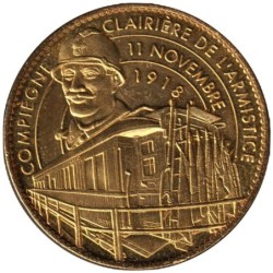 60- Compiègne - Clairière de l'armistice - 11 novembre 1918 Poilu - 2010