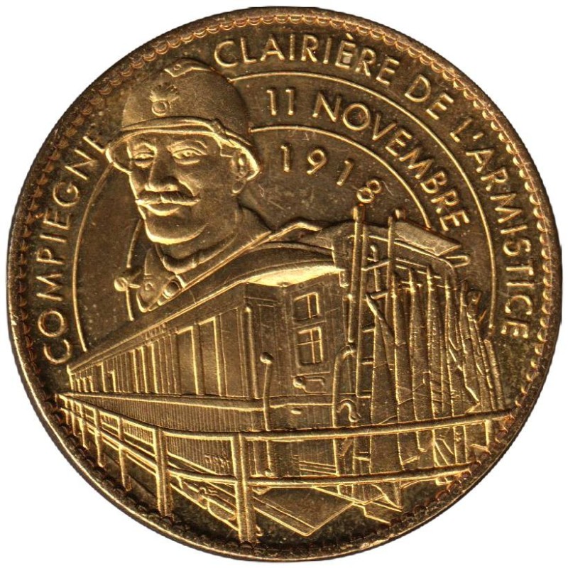 60- Compiègne - Clairière de l'armistice - 11 novembre 1918 Poilu - 2010