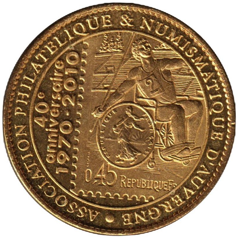 63- Clermont-Ferrand - Association philatélique - 2010