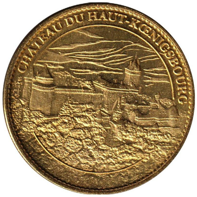 67- Orschwiller - Château du haut Koenigsbourg - Vue générale - 2008