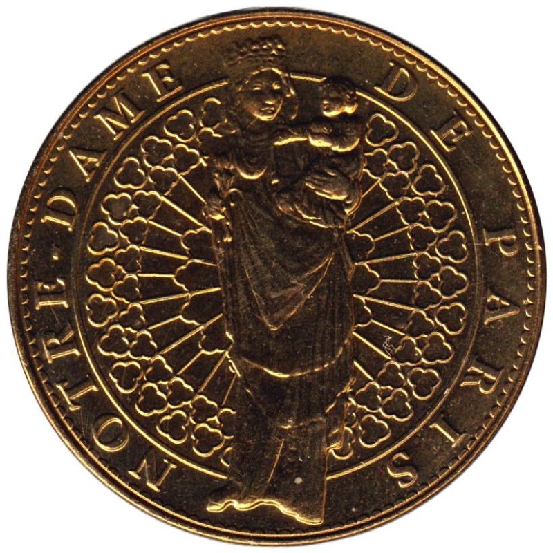 75- Paris - Notre-Dame de Paris - Vierge à l'enfant N°2 - 2006