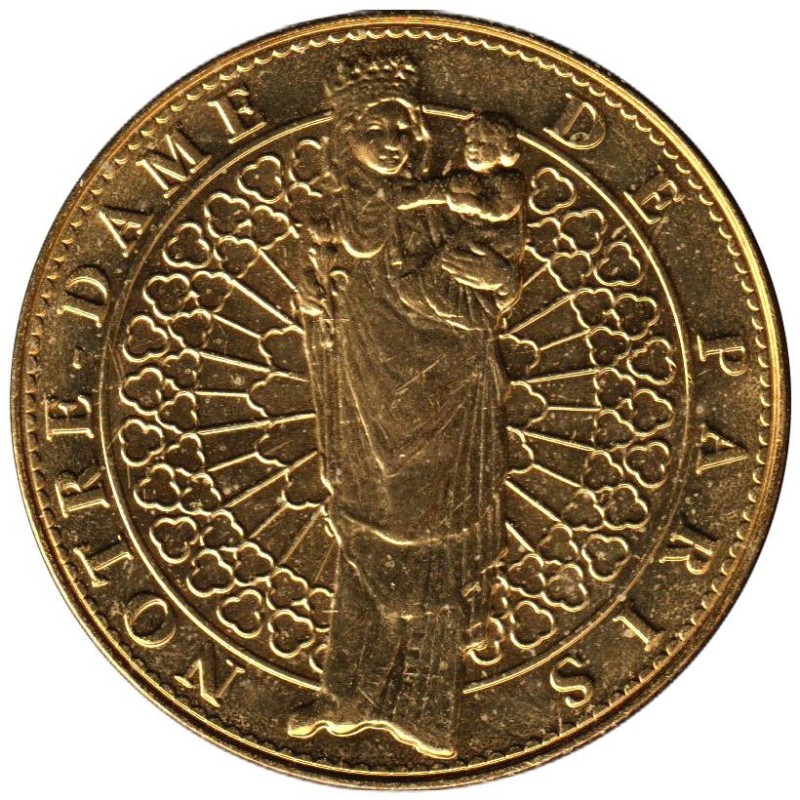 75- Paris - Notre-Dame de Paris - Vierge à l'enfant N°2 - 2007