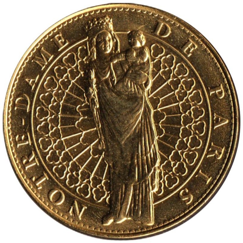 75- Paris - Notre-Dame de Paris - Vierge à l'enfant N°2 - 2008