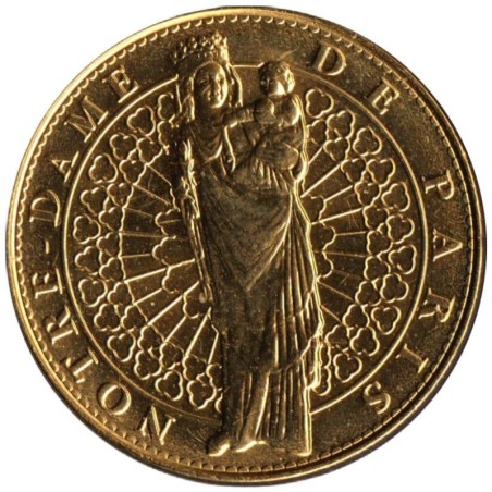 75- Paris - Notre-Dame de Paris - Vierge à l'enfant N°2 - 2008