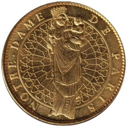 75- Paris - Notre-Dame de Paris - Vierge à l'enfant N°3 - 2010