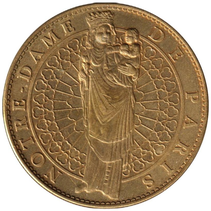 75- Paris - Notre-Dame de Paris - Vierge à l'enfant N°3 - 2011