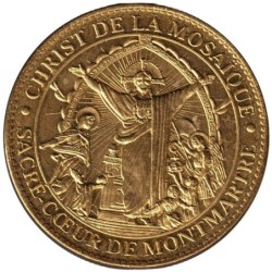 75- Paris - Basilique Sacré-Cur de Montmartre - Le Christ de la mosaïque - 2011