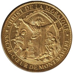 75- Paris - Basilique Sacré-Cur de Montmartre - Le Christ de la mosaïque - 2011