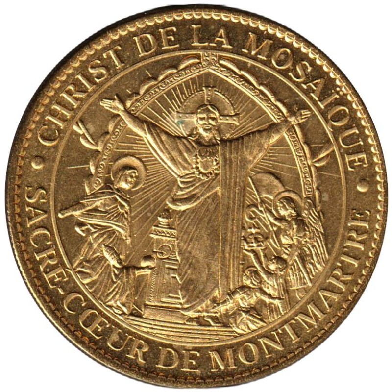 75- Paris - Basilique Sacré-Cur de Montmartre - Le Christ de la mosaïque - 2011