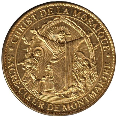 75- Paris - Basilique Sacré-Cur de Montmartre - Le Christ de la mosaïque - 2011