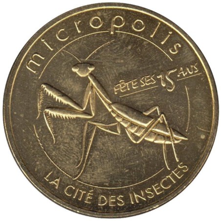 12-1977 - Micropolis Insecte - mante religieuse - 2015 12-1977 - Micropolis Insecte - mante religieuse - 2015