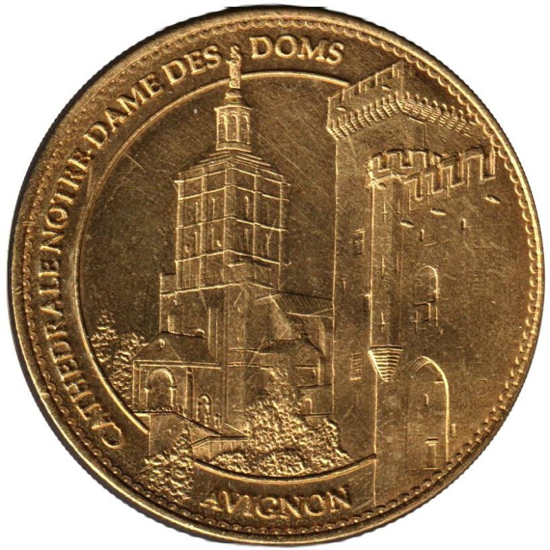 84- Avignon - Cathédrale Notre-Dame des Doms - Le clocher - 2010