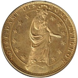 84- Avignon - Cathédrale Notre-Dame des Doms - La vierge - 2007