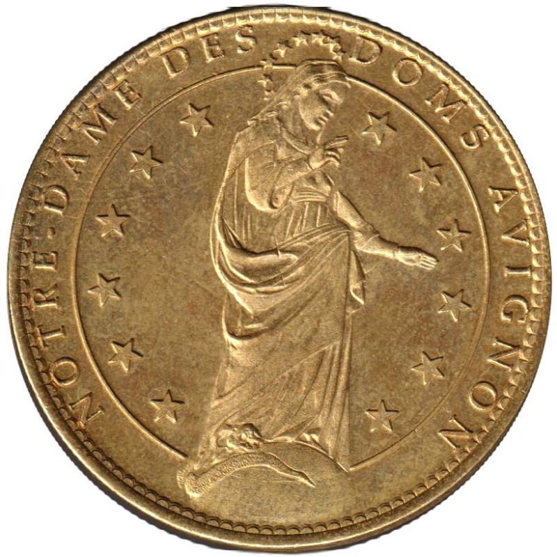 84- Avignon - Cathédrale Notre-Dame des Doms - La vierge - 2007