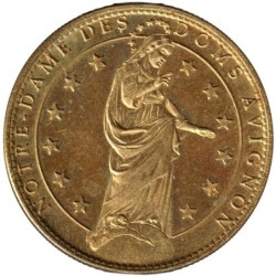 84- Avignon - Cathédrale Notre-Dame des Doms - La vierge - 2008