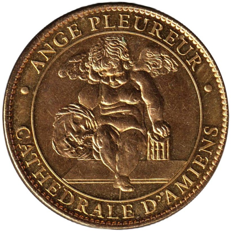 80- Amiens - Cathédrale - Ange pleureur - 2010