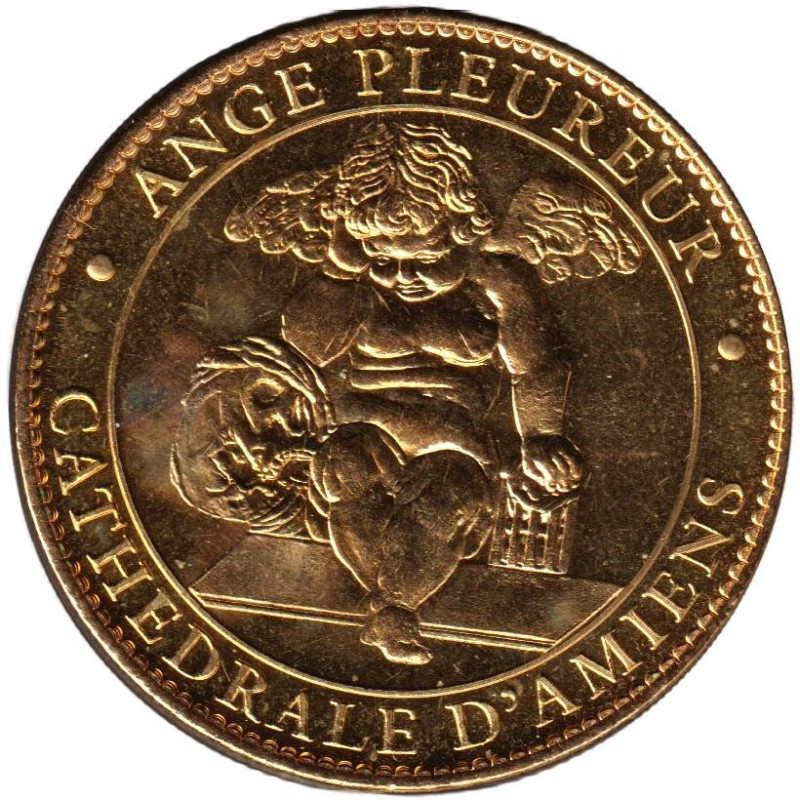 80- Amiens - Cathédrale - Ange pleureur - 2010