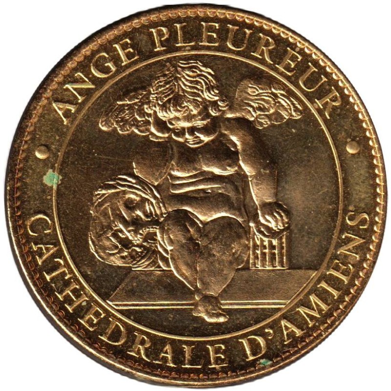 80- Amiens - Cathédrale - Ange pleureur - 2010