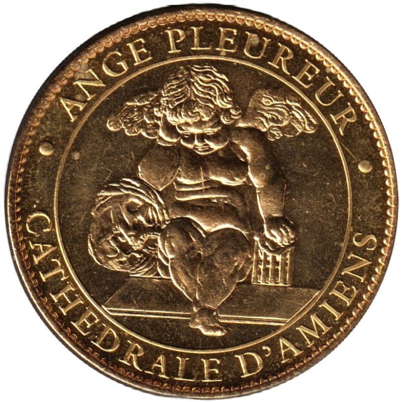 80- Amiens - Cathédrale - Ange pleureur - 2010