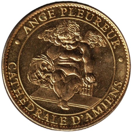 80- Amiens - Cathédrale - Ange pleureur - 2010