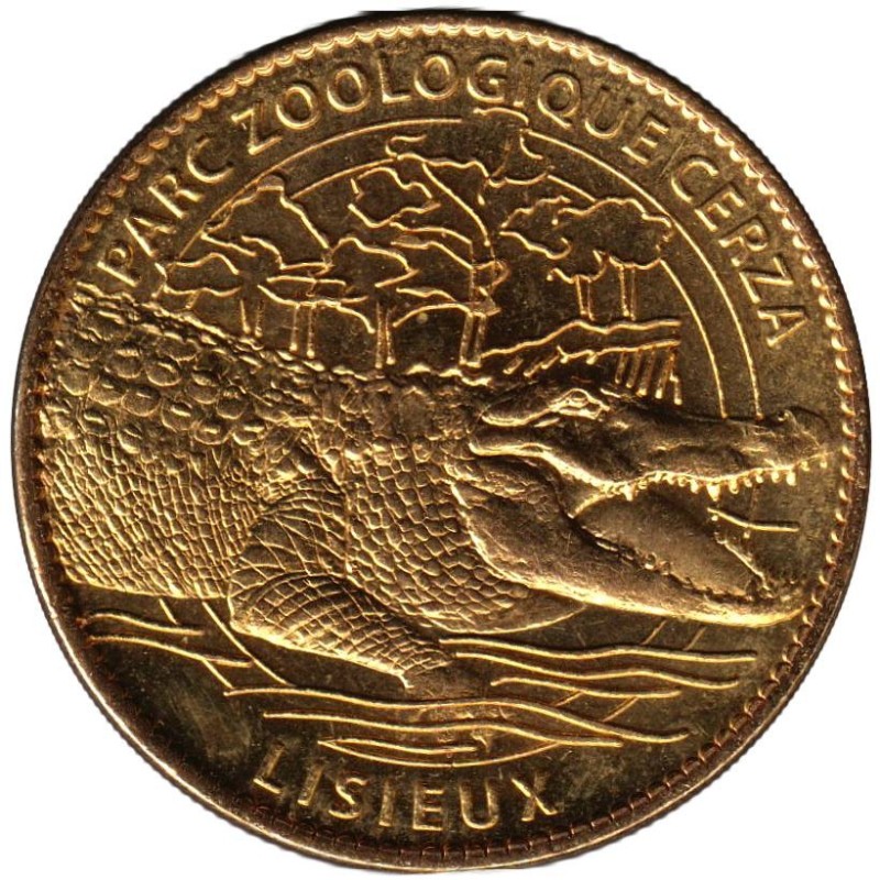 14- Hermival-les-Vaux - Basilique - Parc Cerza - Le crocrodile - 2010