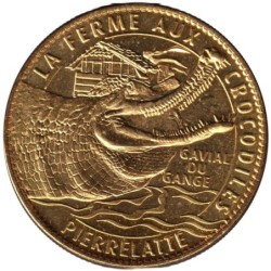 26- Pierrelatte - La ferme aux crocodiles - Gavial du Gange - 2010