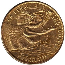 26- Pierrelatte - La ferme aux crocodiles - Gavial du Gange - 2010