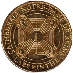 51- Reims - Cathédrale Notre-Dame de Reims - Labyrinthe - 2010