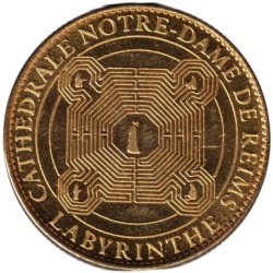 51- Reims - Cathédrale Notre-Dame de Reims - Labyrinthe - 2010